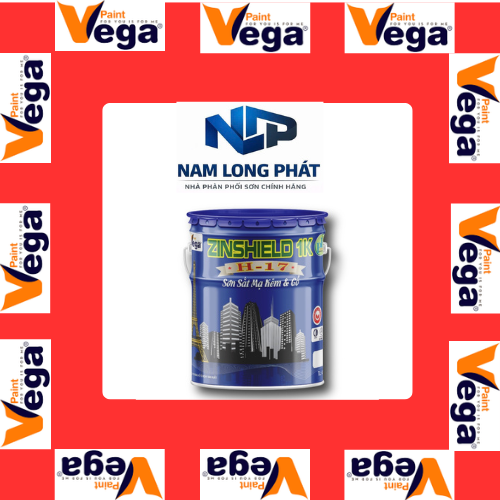 2 SƠN SẮT MẠ KẼM VEGA ZINSHIELD 18L - Ảnh 1