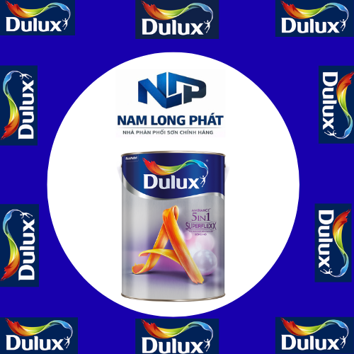 (Tạo hàng loạt 1) (5) DULUX AMBIANCE 5IN1 SUPERFLEXX Siêu Bóng Bóng Mờ Z611B - Z611 - Ảnh 1