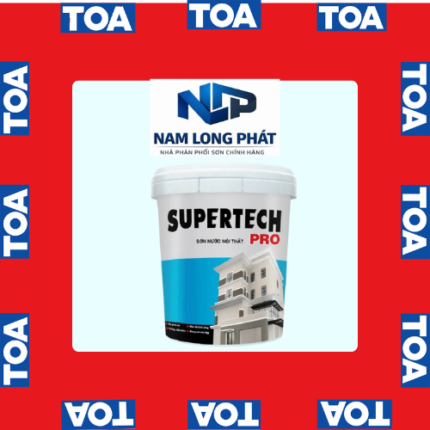 Sơn Toa Supertech Pro Trong Nhà 18L